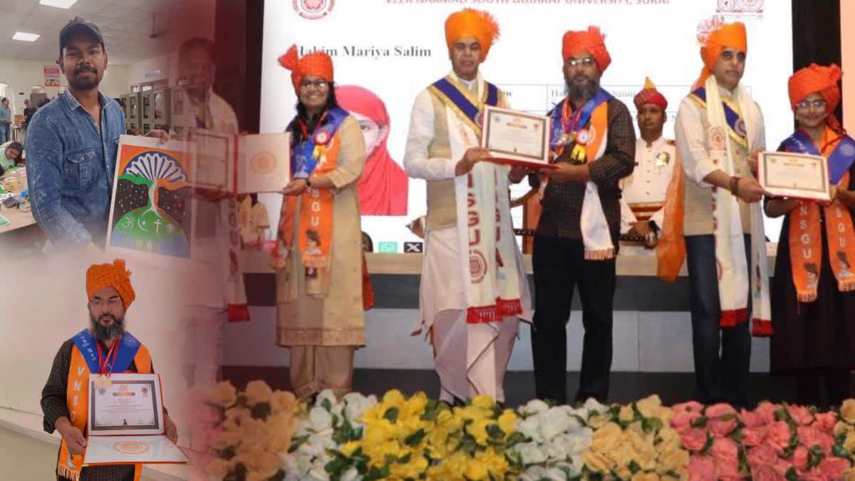 વીર નર્મદ યુનિવર્સિટીના પદવીદાન