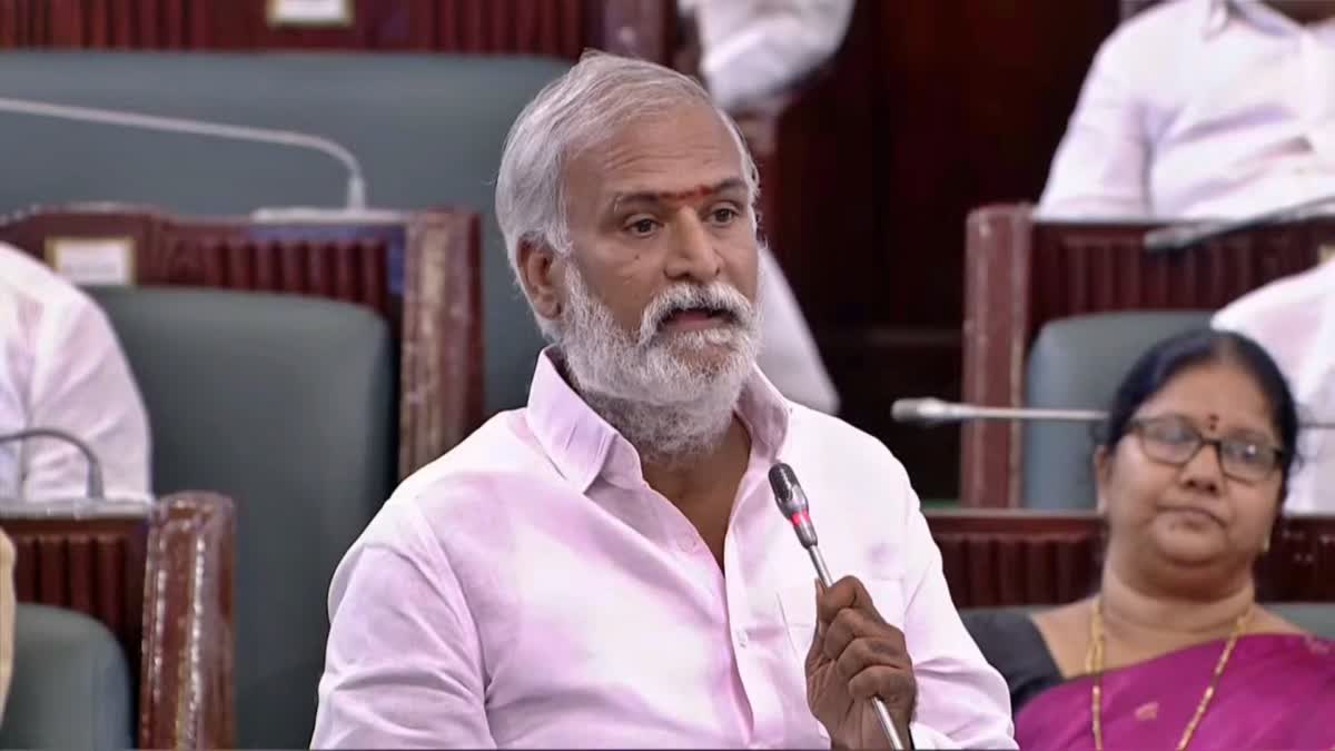சட்டப்பேரவையில் உரையாற்றிய அமைச்சர் சேகர் பாபு