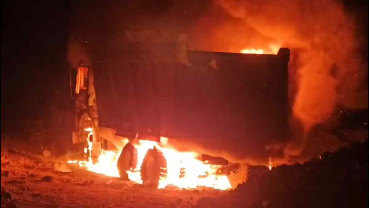 HIVA BURNT TO ASHES IN MAIHAR