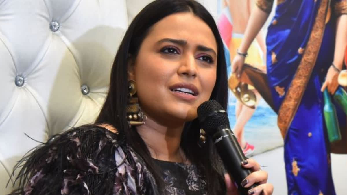 اسرائیل کے خلاف اداکارہ سوارا بھا سکر کی آواز، کہا، زندہ انسانوں کو جلانا معمولی نہیں، دنیا کو جھنجھوڑنے کی کوشش