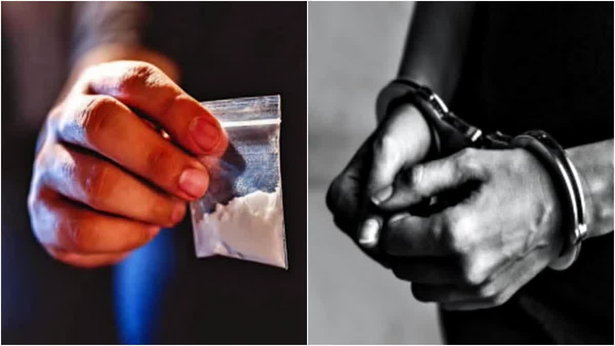 चिट्टा तस्करी मामले में रामपुर पुलिस की कार्रवाई