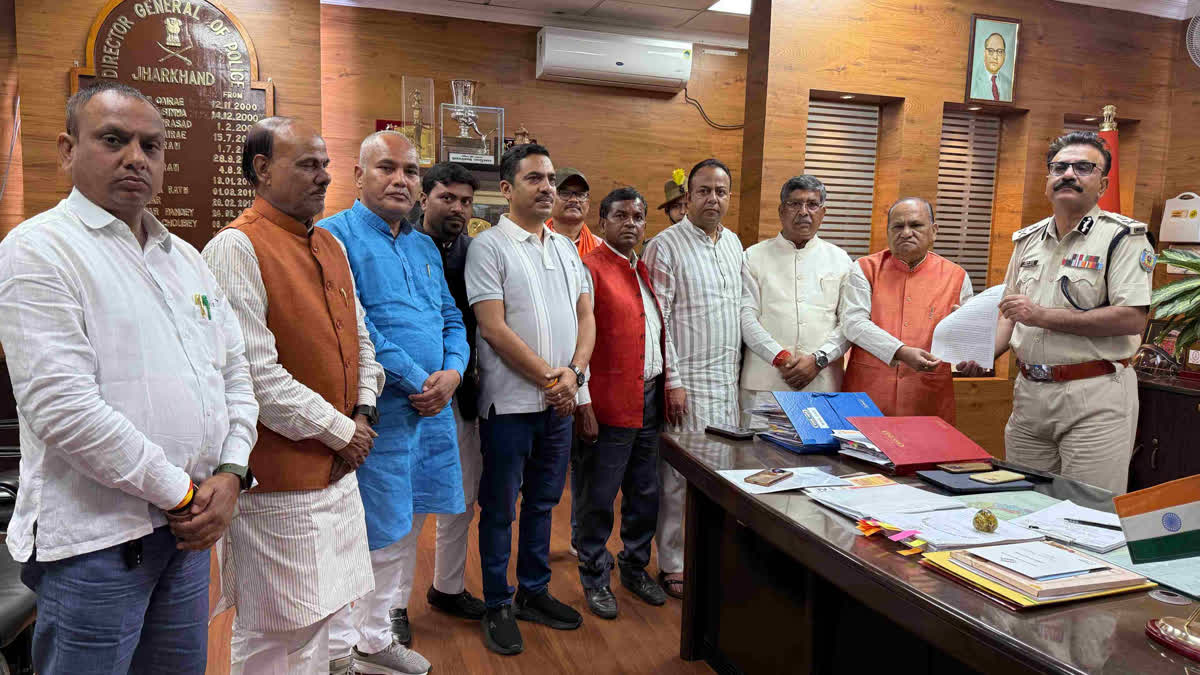 BJP delegation met DGP Anurag Gupta