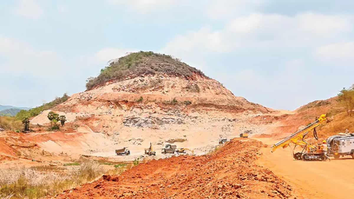 Polavaram Left Canal Works