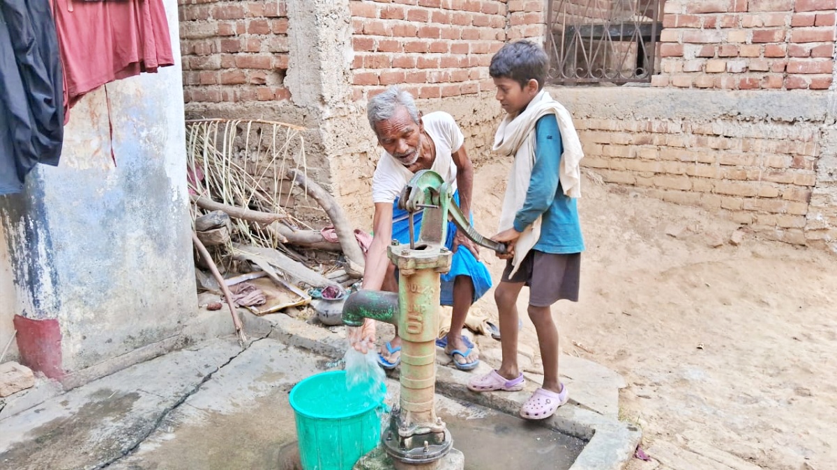 HOT WATER IN BIHAR VILLAGE