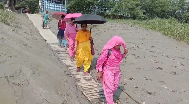 Hingalganj ferry ghat
