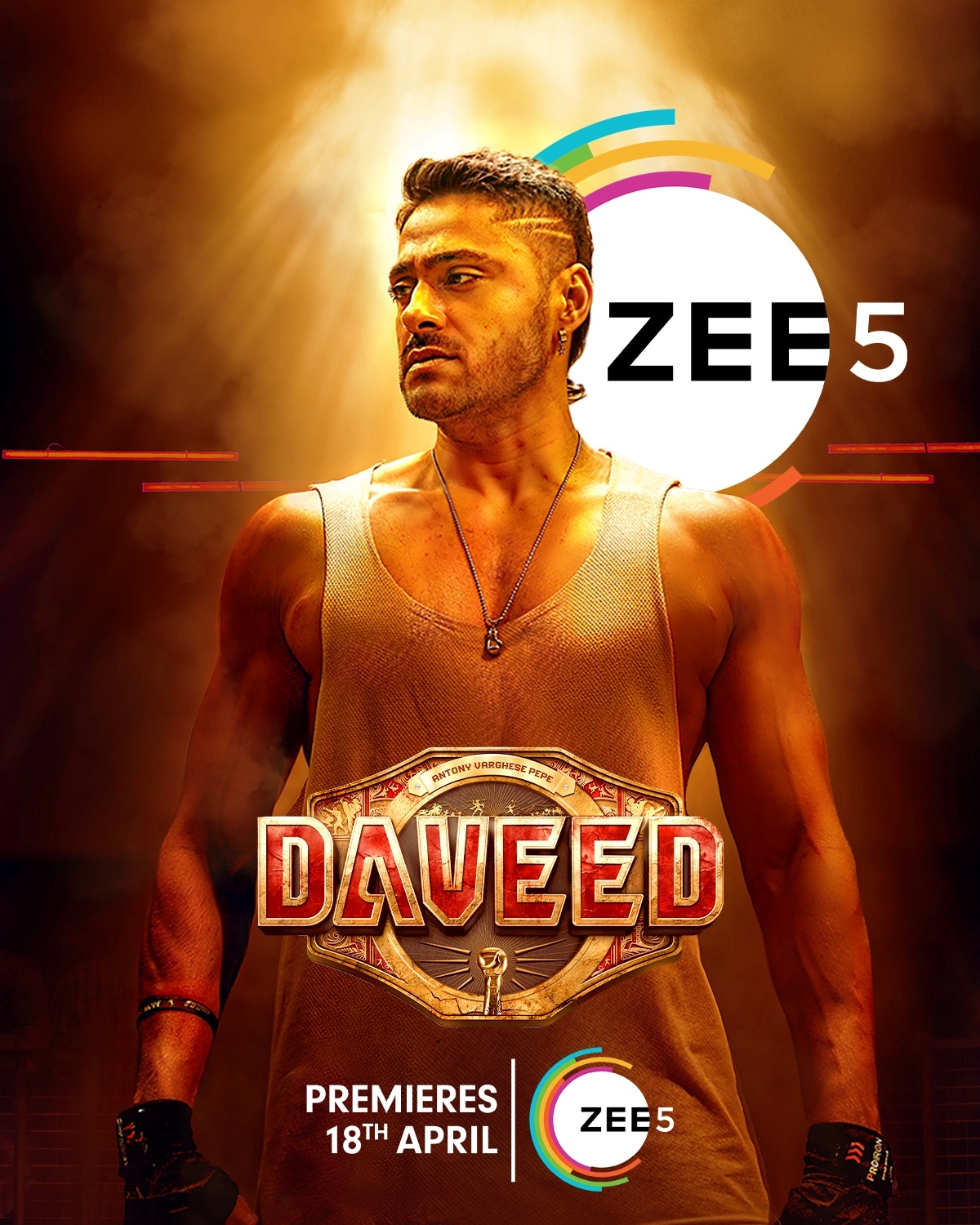 ACTION FILM DAVID ZEE5 ONLINE STREAMING ANTONY VARGHESE PEPE NEW ONLINE RELEASES
