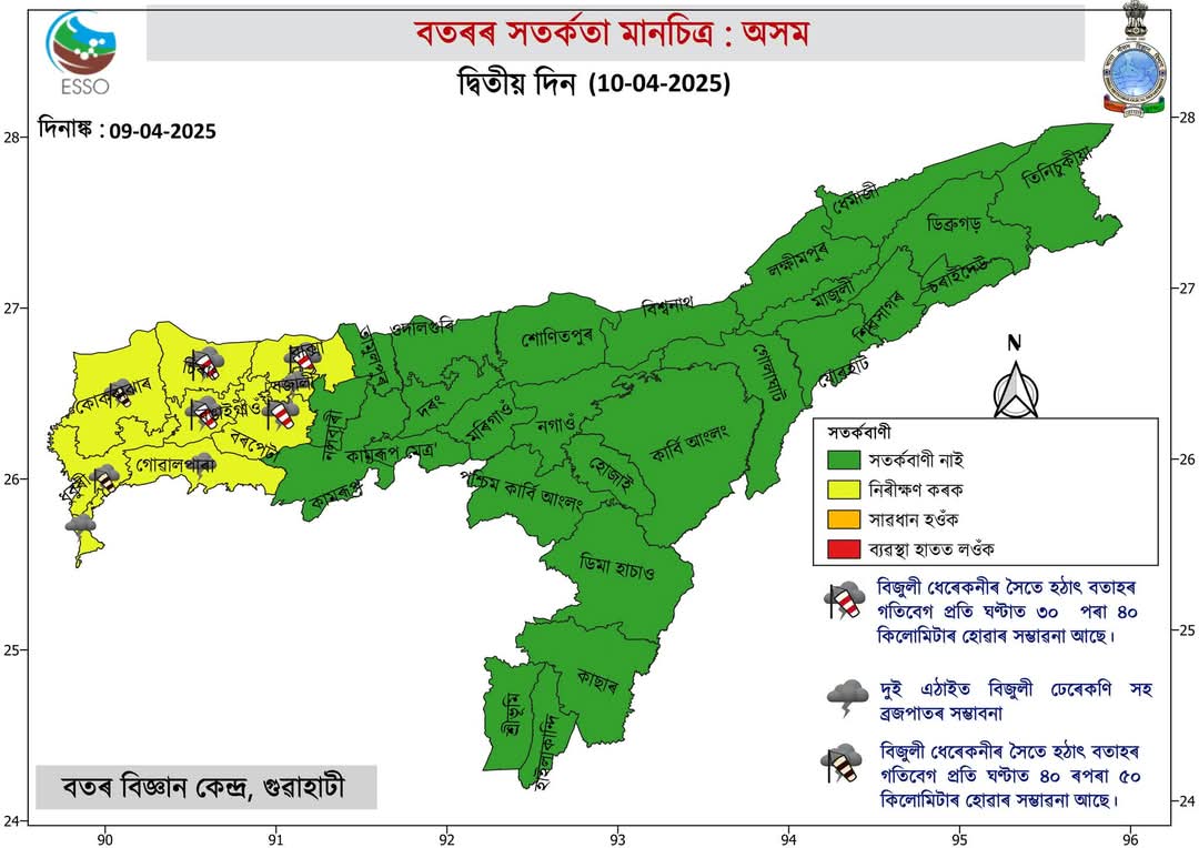 ASSAM WEATHER REPORT