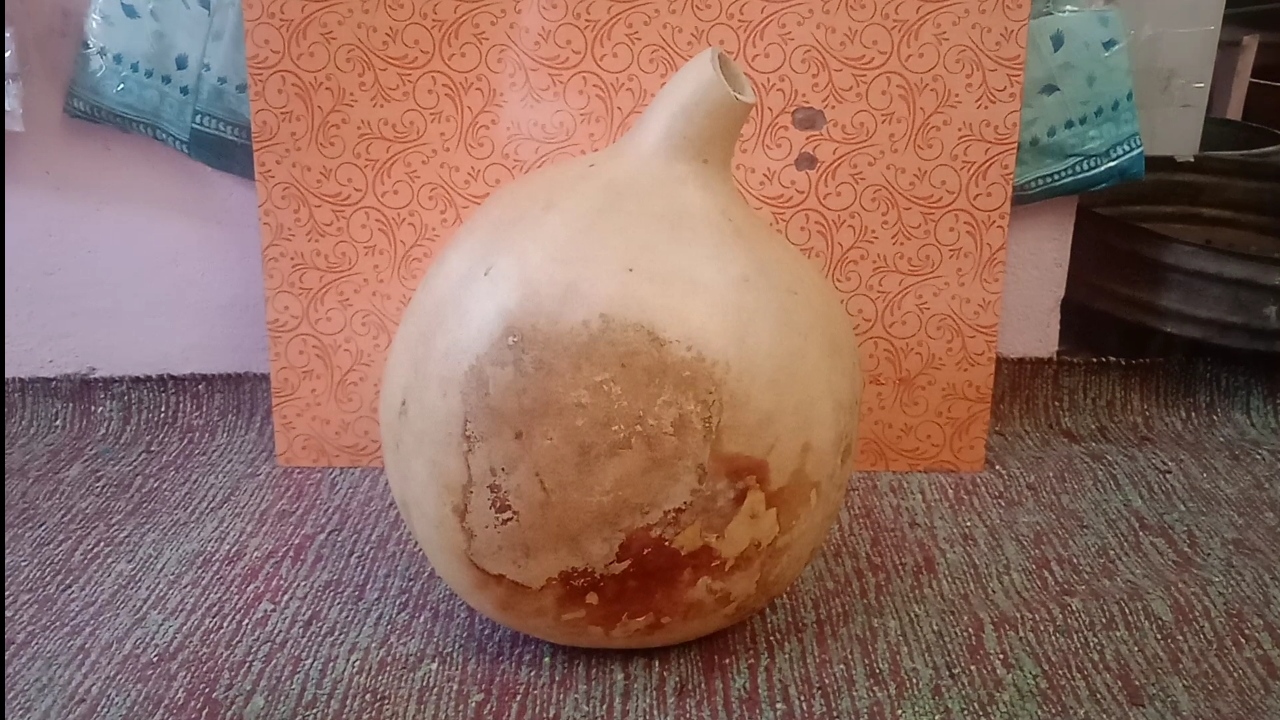 potla by drying tumba gourd