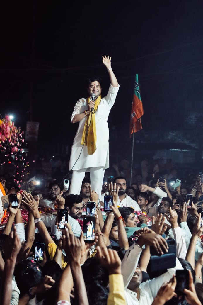 jyotiraditya scindia VISIT shivpuri