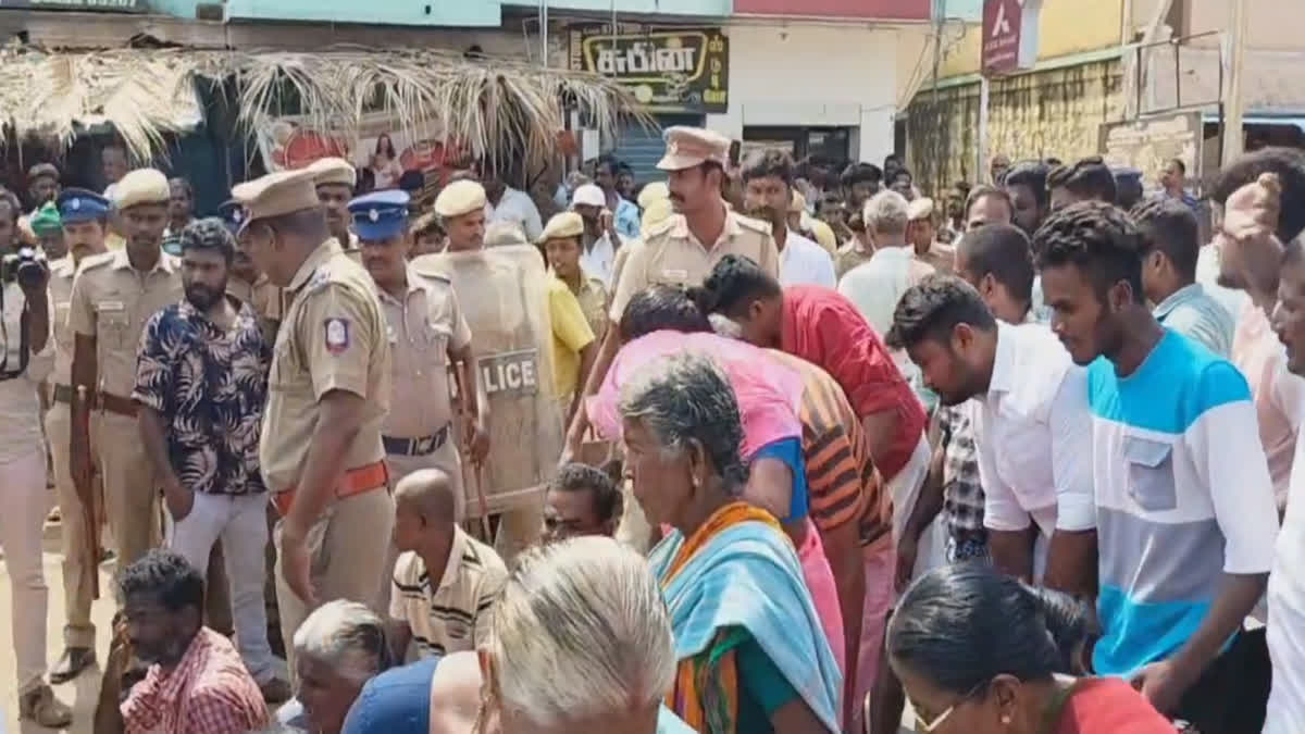 people protest against police photo