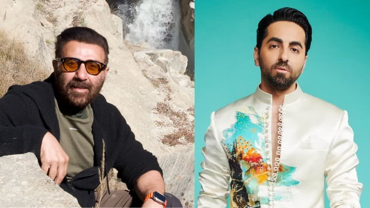 Sunny Deol and Ayushmann Khurrana