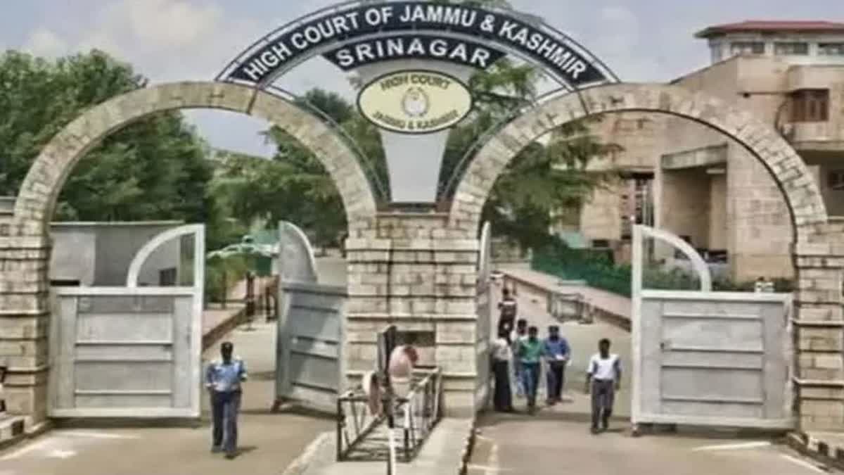 A file picture of the High Court of J&K and Ladakh