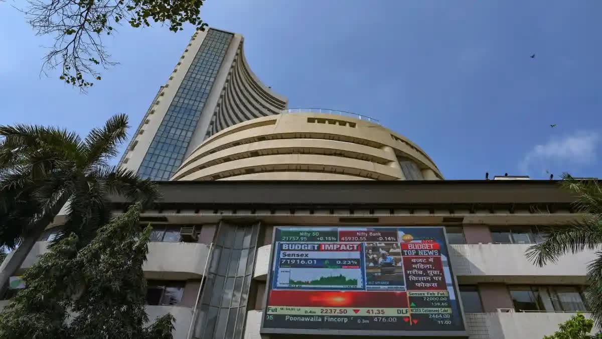 File photo of Bombay Stock Limited (BSE) building at Dalal Street in Mumbai