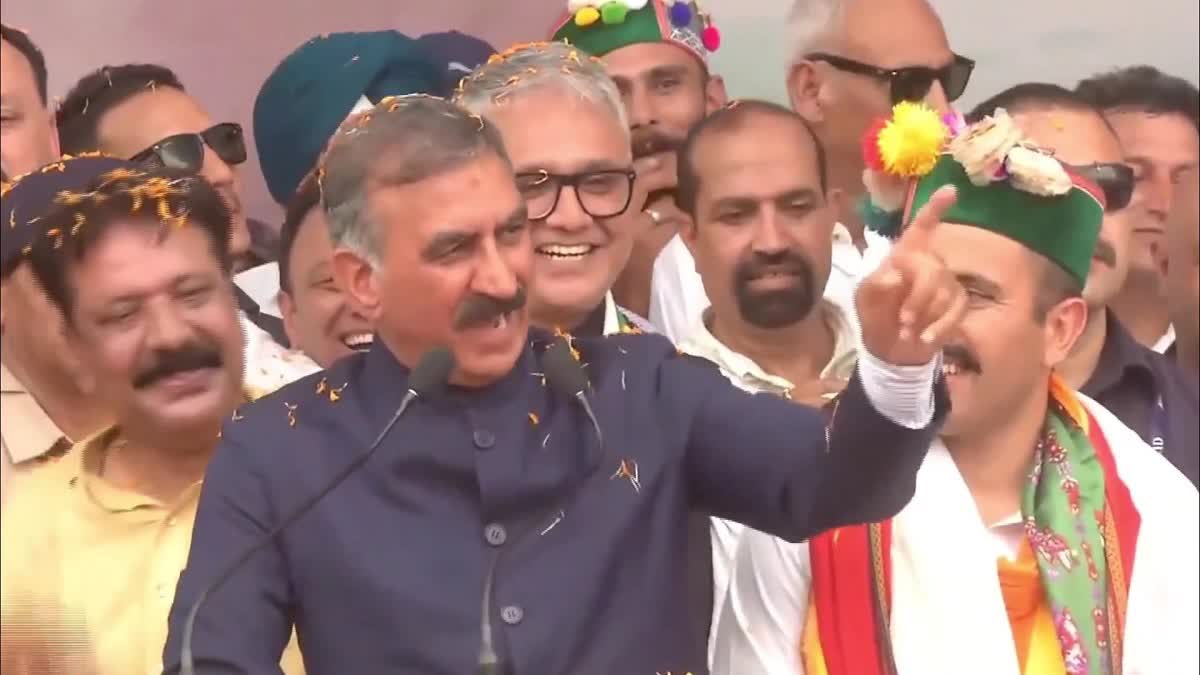 CM SUKHU SLAMS JAIRAM THAKUR