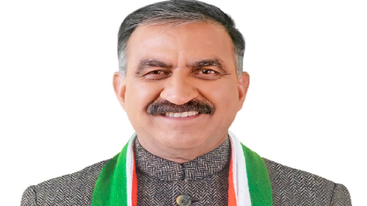 CM Sukhvinder Singh Sukhu