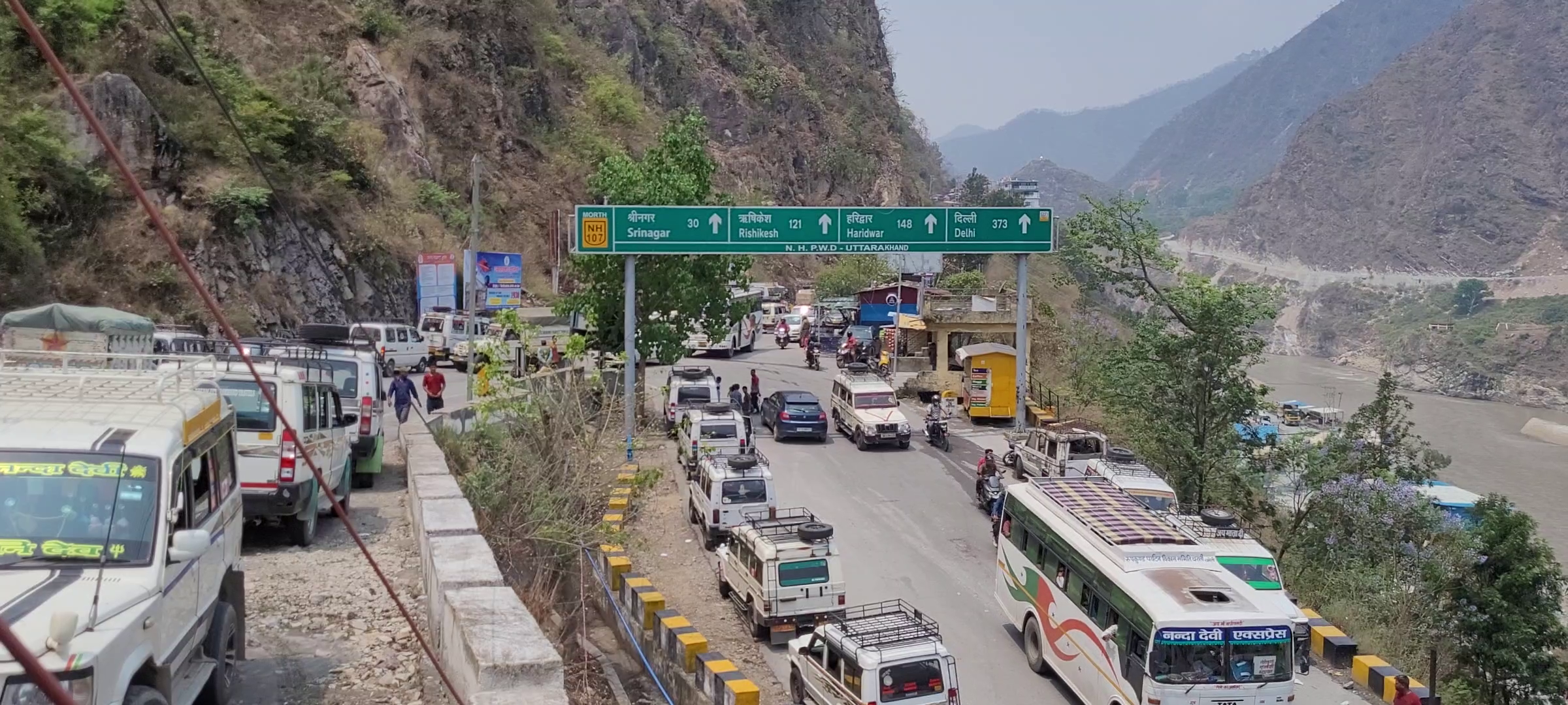 Vehicle Line For Kedarnath Dham