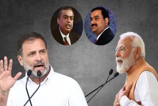 congress slams PM Narendra Modi over accusing Rahul Gandhi of taking money from Adani and Ambani