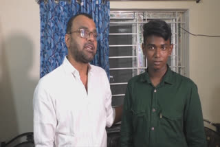 Thadi balaji met student chinnadurai photo