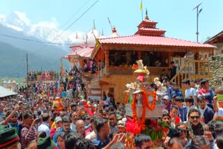 Maa Ganga Doli Left For Gangotri