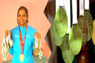 Palamuru Girl Sai Sangeetha Excelling in Athletics