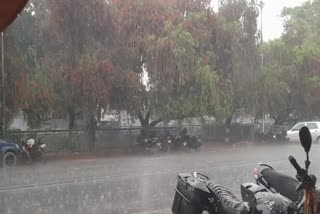 बिहार में बारिश.