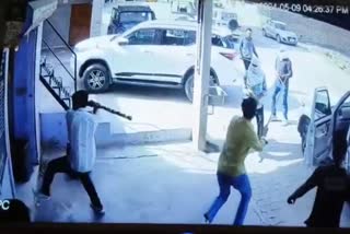 Miscreants Attacked sarpanch and Vandalised Shop and car in Jodhpur