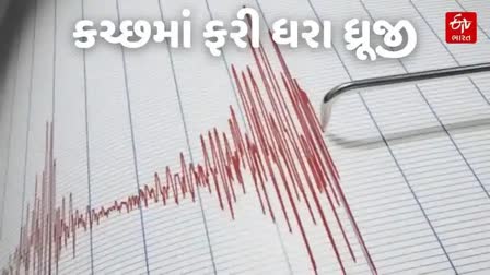 કચ્છમાં ભુકંપનો આંચકો