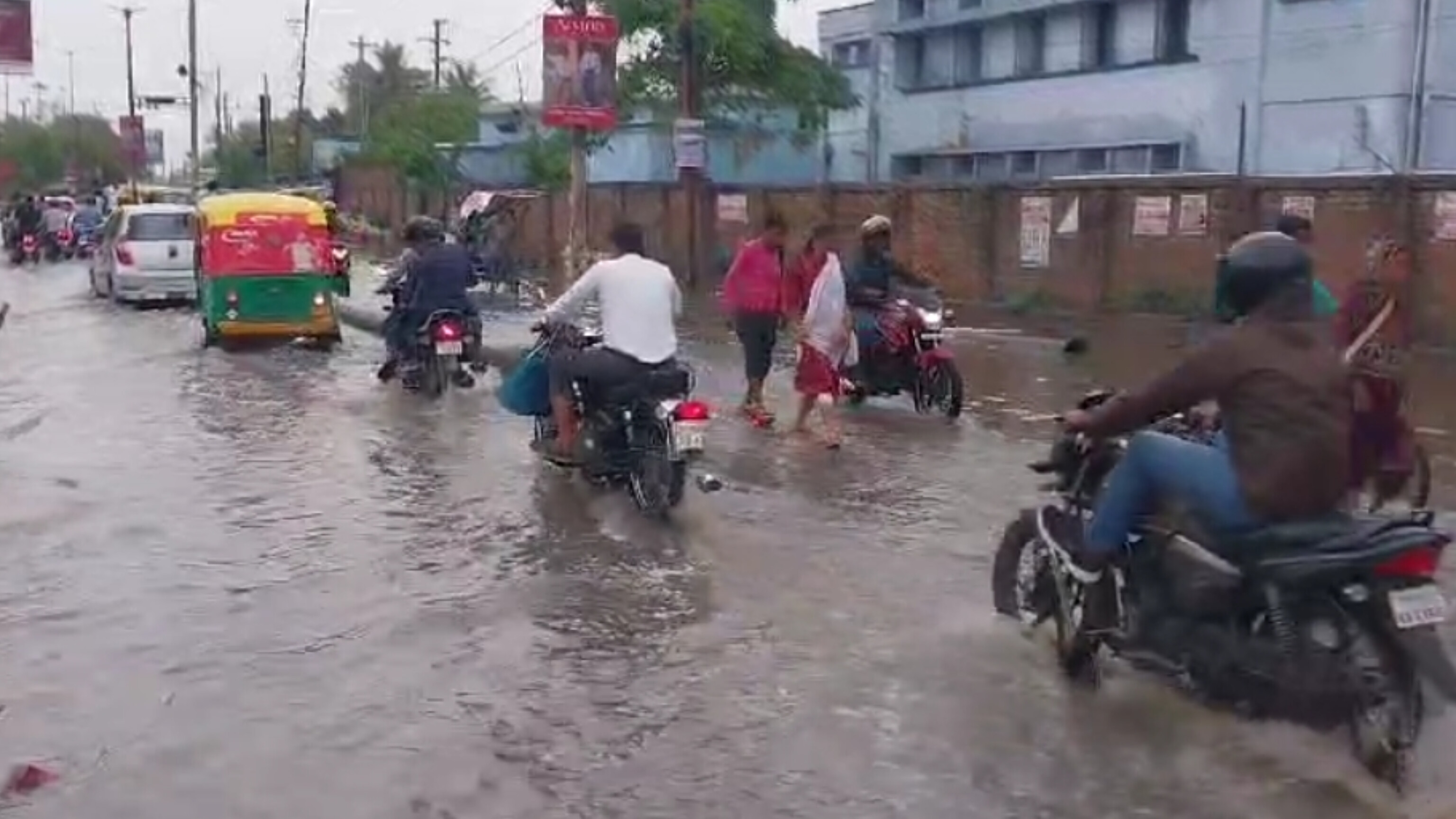 Heavy Rain In Muzaffarpur