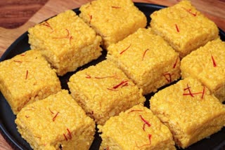 Mango Kalakand Recipe