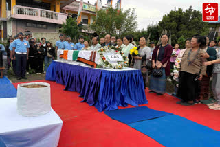 Indian Air Force Corporal Martyr Tage Hailiangs elder brother thanked the Indian Army