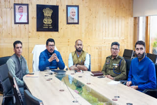 Leh officials hold meeting on Ladakhi students' safety.