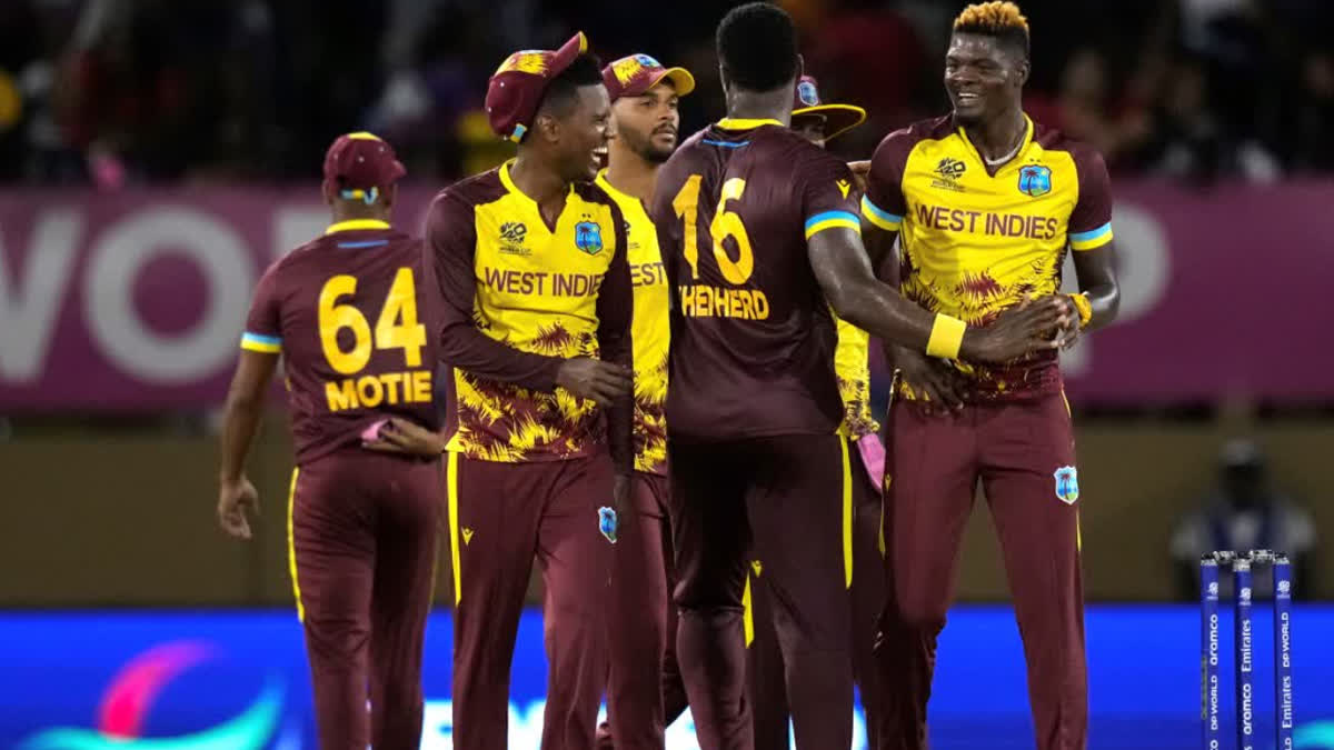 T20 World Cup 2024 West Indies registered the second biggest win of T20 World Cup to beat Uganda