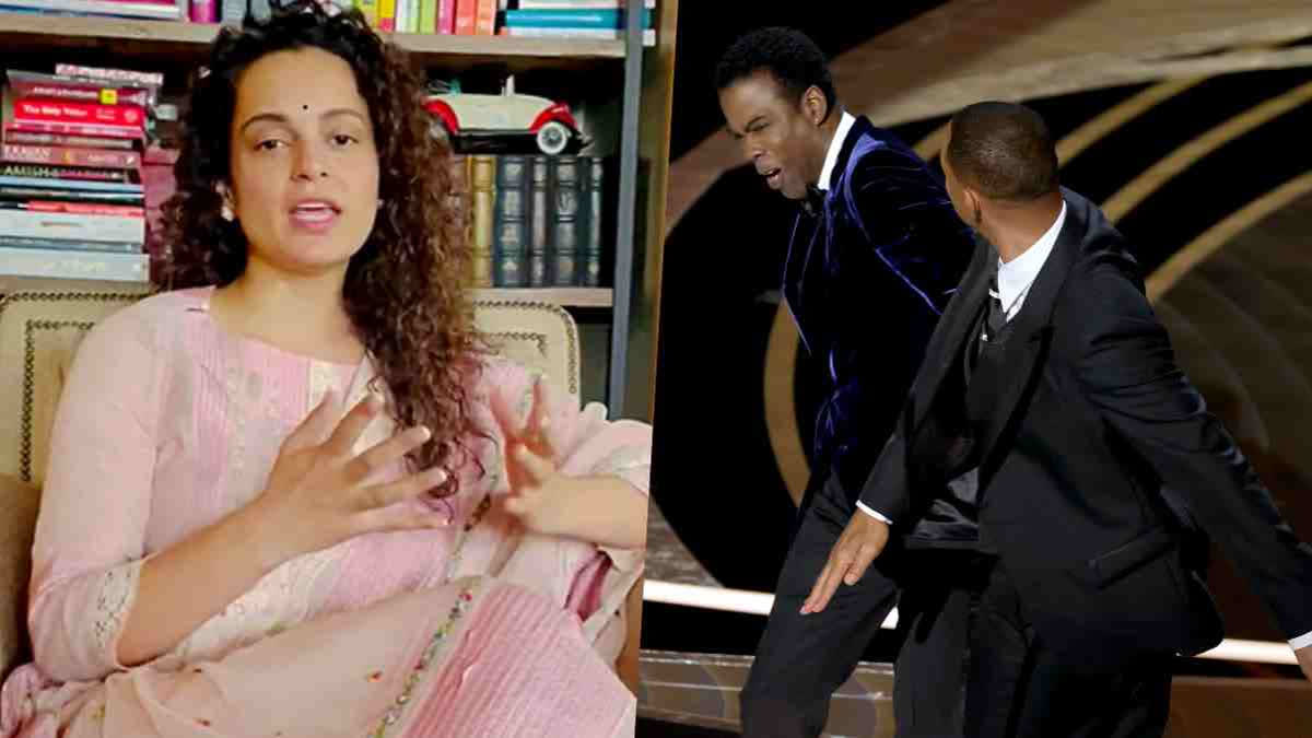 In 2022, Will Smith's Oscars slap of Chris Rock and Kangana Ranaut's support resurfaced after Kangana was allegedly slapped by a CISF constable. She denounced the act, sparking debate. The constable cited Kangana's remarks about farmers as the motive.