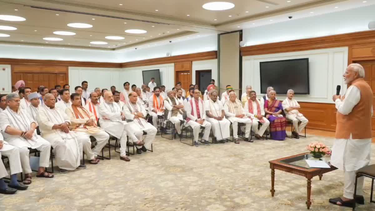 PM Modi in NDA meeting