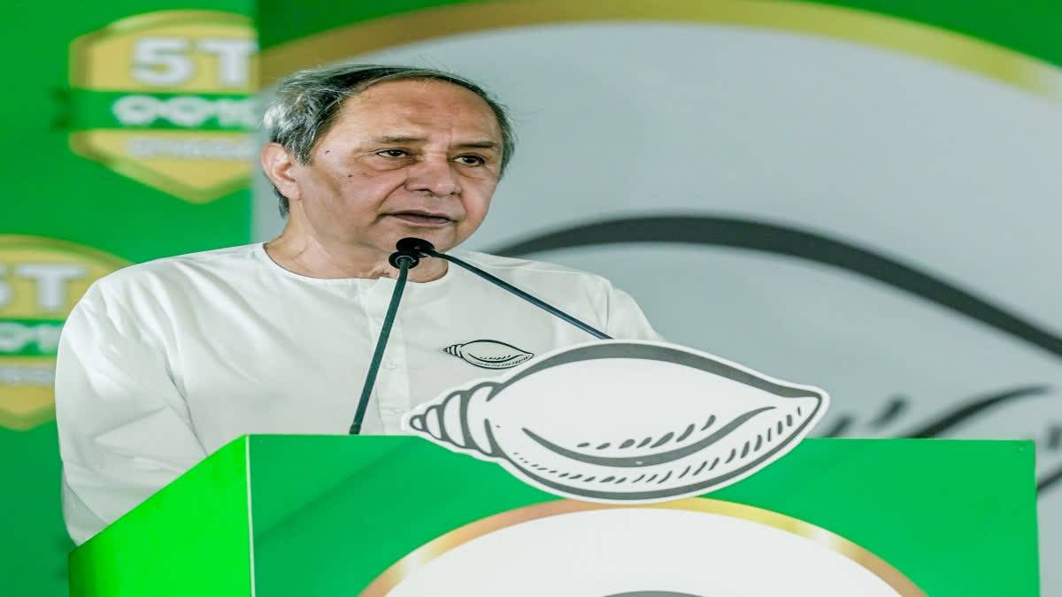 BJD president Naveen Patnaik