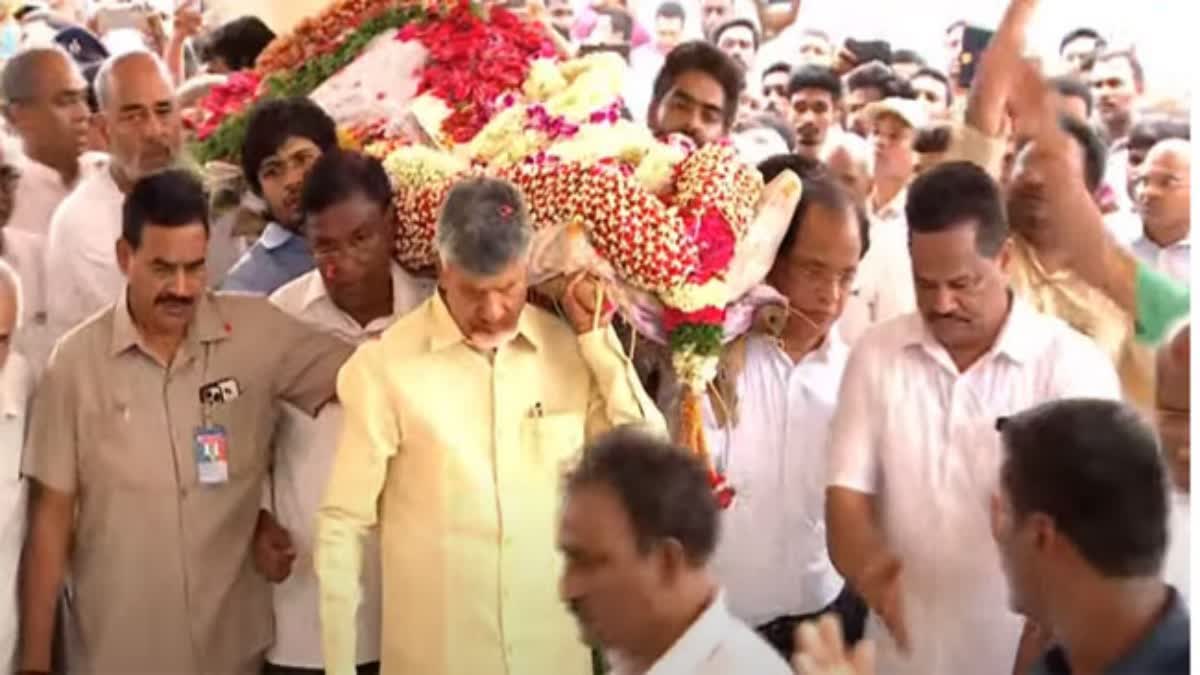 Chandrababu Tribute to Ramoji