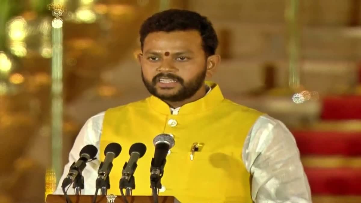 Cabinet Minister Rammohan Naidu