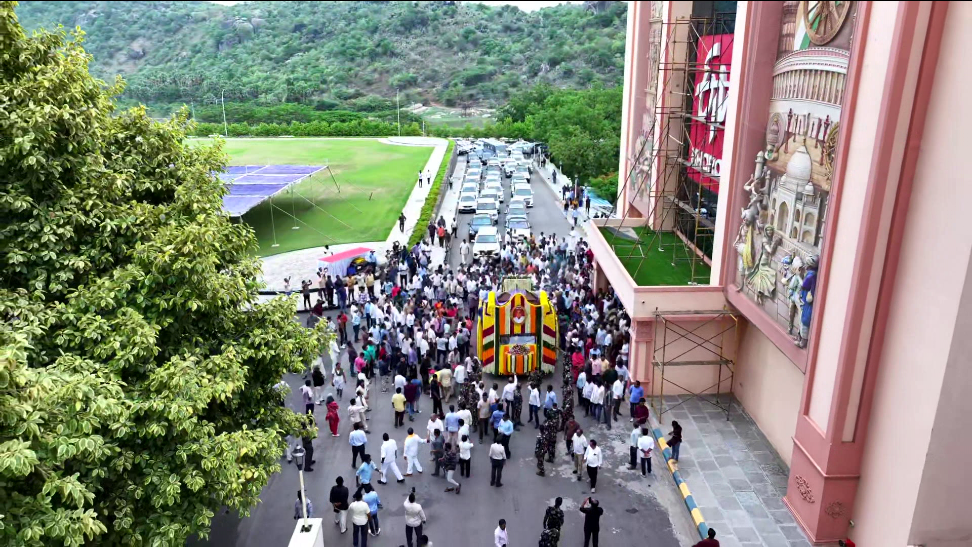 eenadu group chairman ramoji rao funeral