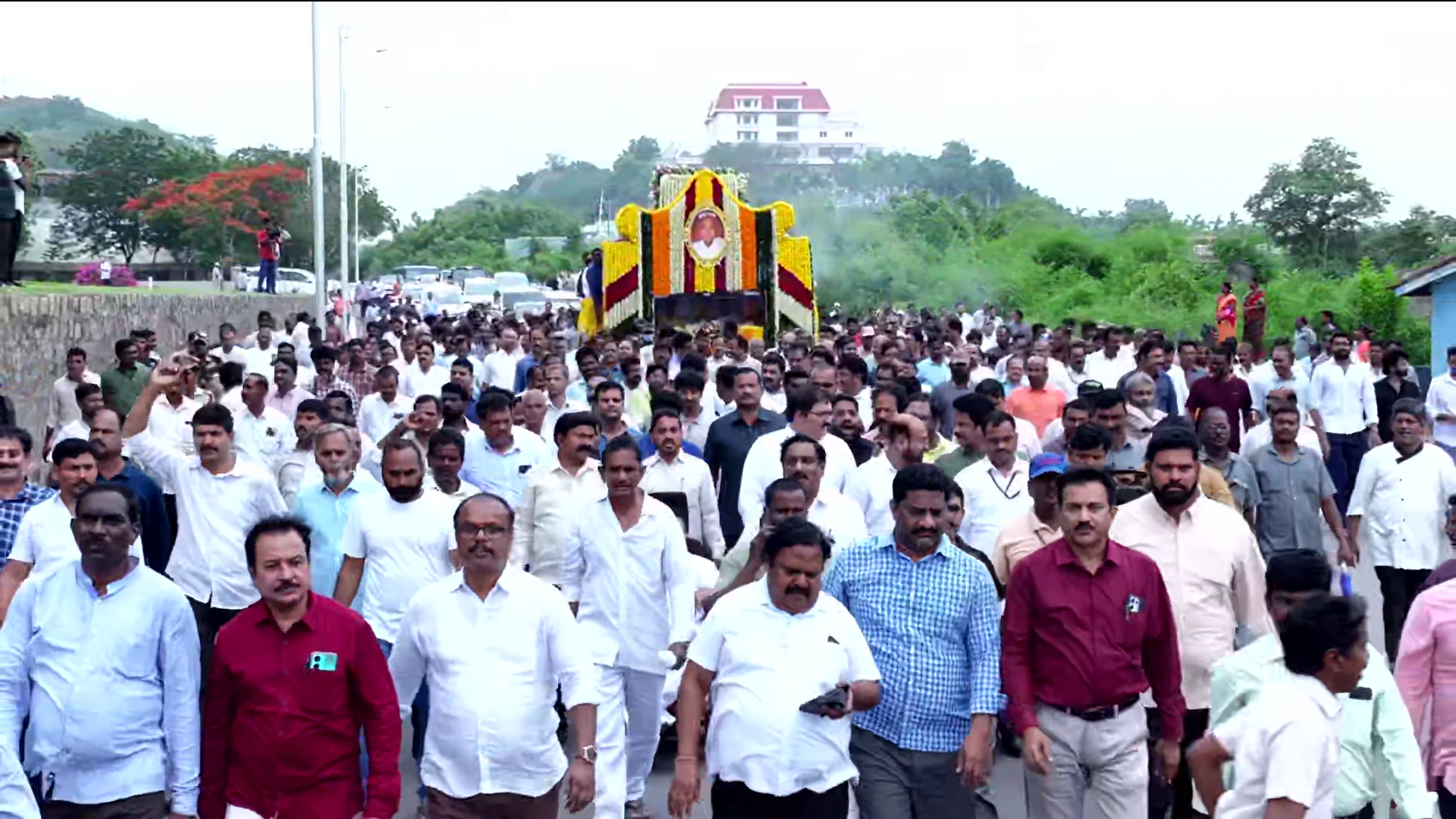 eenadu group chairman ramoji rao funeral