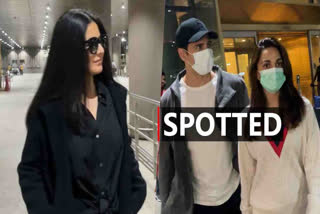 Katrina Kaif returns to India amid pregnancy rumours. The actor pulled off a stylish airport look as she returns to Mumbai after unwinding in London. Also spotted at the Mumbai airport are Sidharth Malhotra and Kiara Advani.