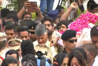 Chandrababu Naidu at Ramoji City