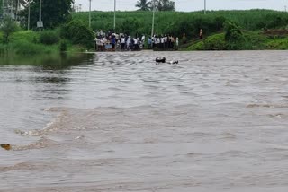 Tractor Fell into River