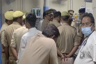 अस्पताल में उपचार के दौरान पुलिसकर्मी की मौत हो गई.