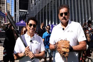 Sachin Tendulkar and ravi shastri