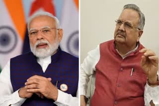 Raman Singh congratulated Narendra Modi