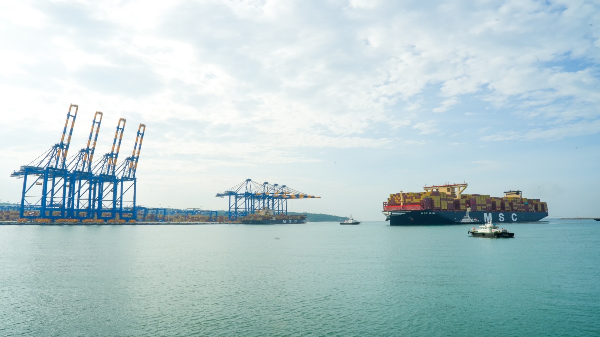 World largest container ship