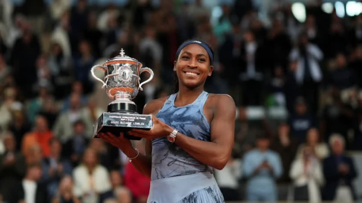 COCO GAUFF CLINCHES FRENCH OPEN
