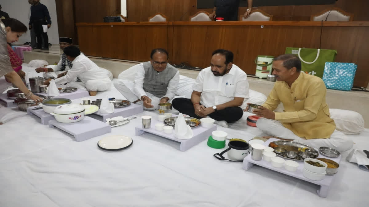 Madhya Pradesh: Chief Minister Chouhan, Cabinet colleagues enjoy 'tiffin party'