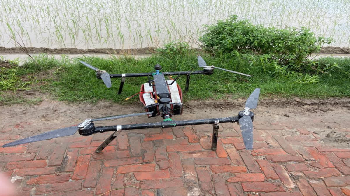 A Pakistani drone was recovered from near village Kakkar under Lopoke police station of Amritsar