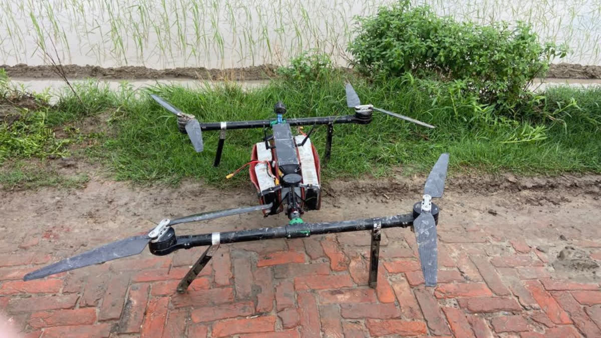 BSF recovers Pak drone based on information provided by border village committee at Punjab's Amritsar